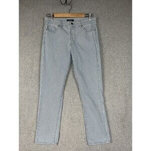 Lauren Ralph Lauren Seersucker Pants Women’s Size 8 Primier Straight Cropped
